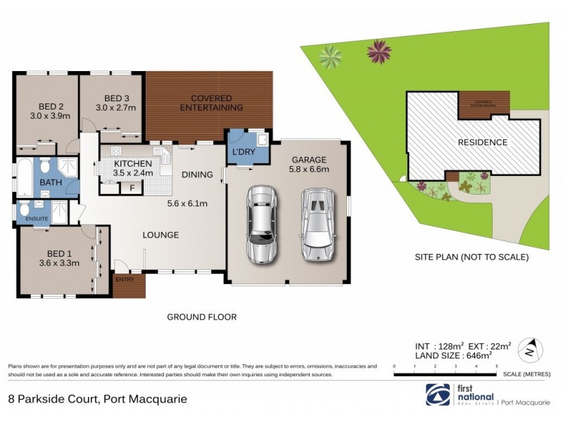 8 Parkside Court, Port Macquarie NSW 2444 Floorplan