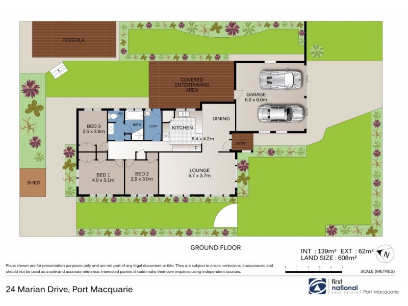 24 Marian Drive, Port Macquarie NSW 2444 Floorplan