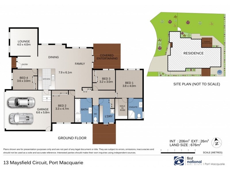 13 Maysfield Circuit, Port Macquarie NSW 2444 Floorplan