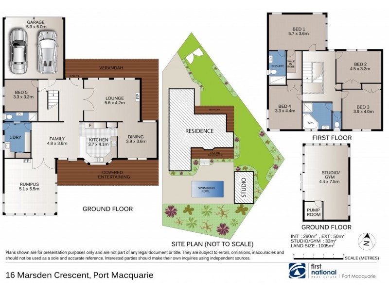 16 Marsden Crescent, Port Macquarie NSW 2444 Floorplan