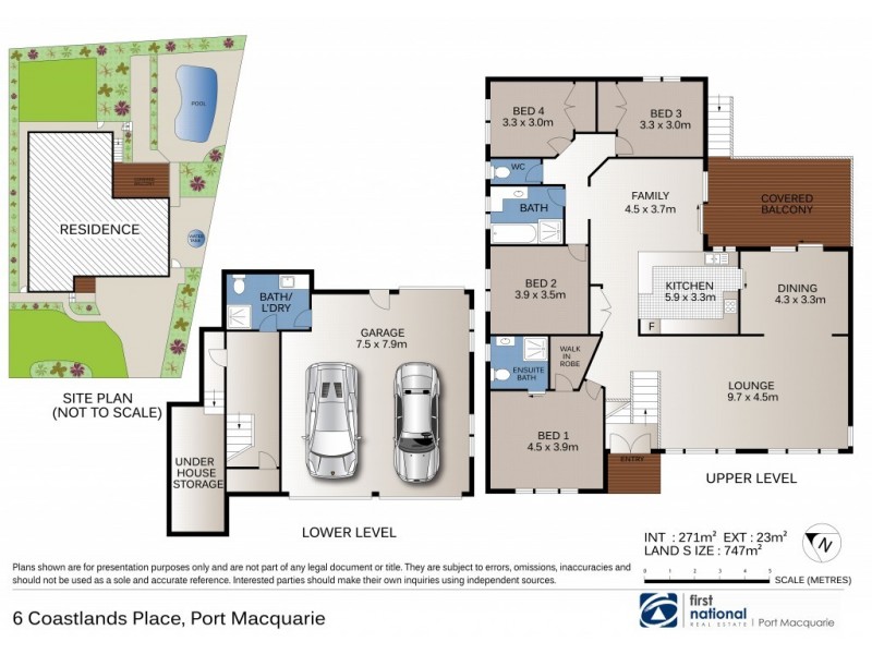 6 Coastlands Place, Port Macquarie NSW 2444 Floorplan