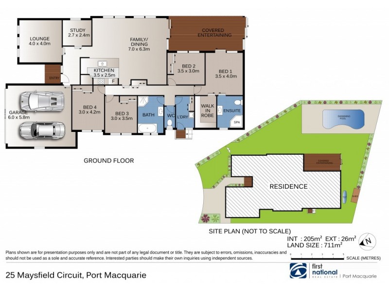 25 Maysfield Circuit, Port Macquarie NSW 2444 Floorplan