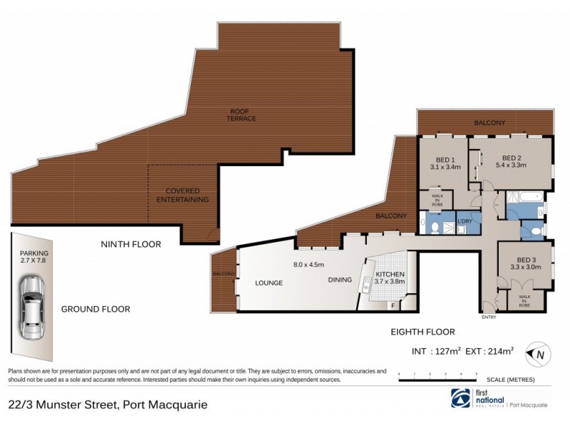 22/3 Munster Street, Port Macquarie NSW 2444 Floorplan