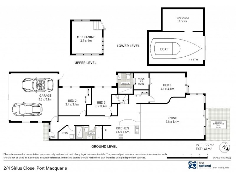2/4 Sirius Close, Port Macquarie NSW 2444 Floorplan