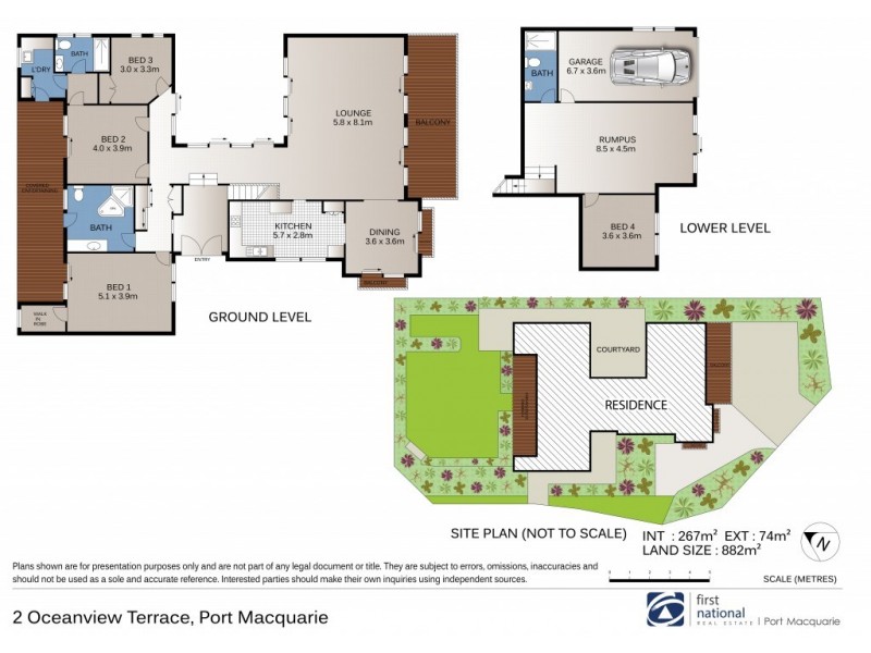 2 Oceanview Terrace, Port Macquarie NSW 2444 Floorplan