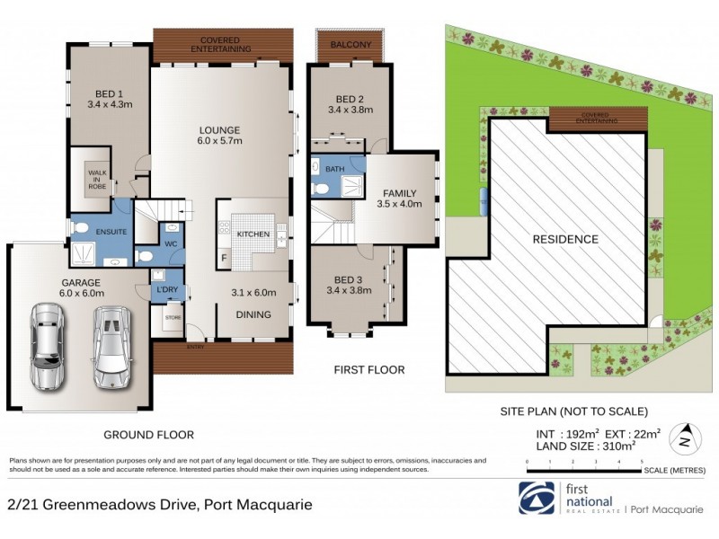 2/21 Greenmeadows Drive, Port Macquarie NSW 2444 Floorplan
