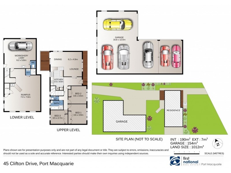 45 Clifton Drive, Port Macquarie NSW 2444 Floorplan