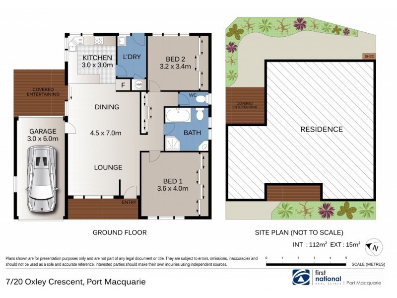 7/20 Oxley Crescent, Port Macquarie NSW 2444 Floorplan