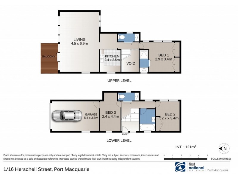 1/16 Herschell Street, Port Macquarie NSW 2444 Floorplan