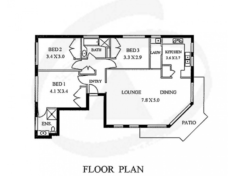 2/7 Stewart Street, Port Macquarie NSW 2444 Floorplan