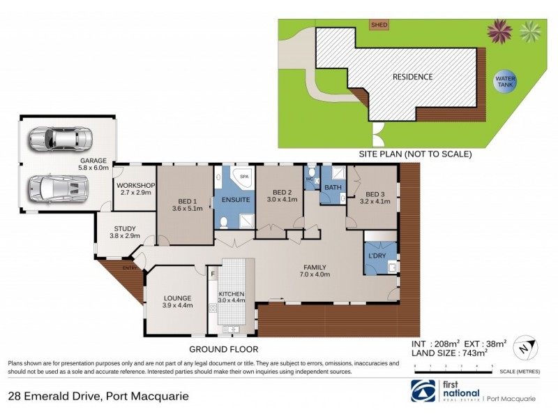 28 Emerald Drive, Port Macquarie NSW 2444 Floorplan