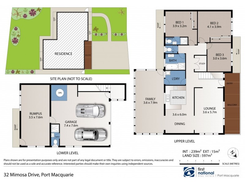32 Mimosa Drive, Port Macquarie NSW 2444 Floorplan