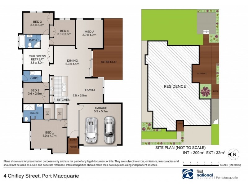 4 Chifley Street, Port Macquarie NSW 2444 Floorplan