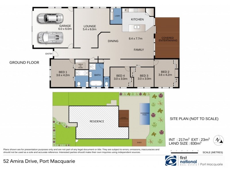 52 Amira Drive, Port Macquarie NSW 2444 Floorplan