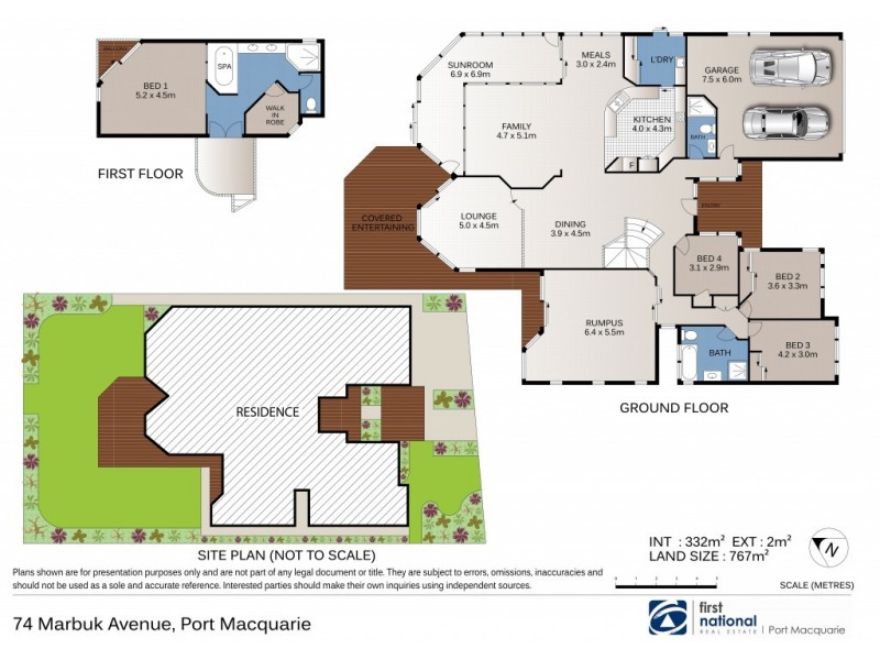 74 Marbuk Avenue, Port Macquarie NSW 2444 Floorplan