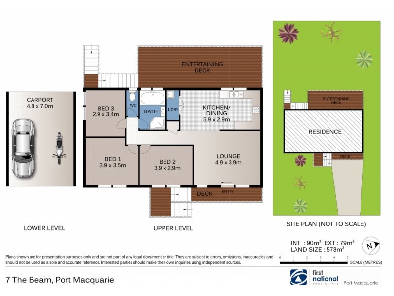7 The Beam, Port Macquarie NSW 2444 Floorplan
