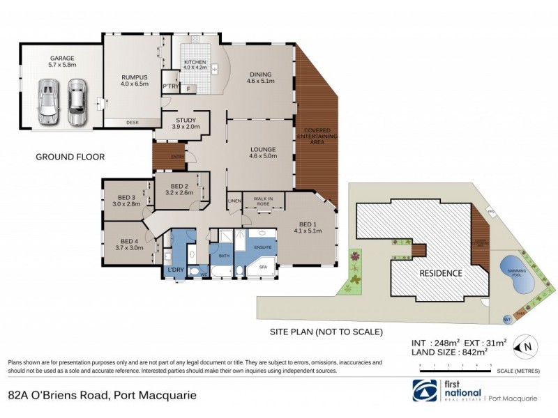 82A O’Briens Road, Port Macquarie NSW 2444 Floorplan