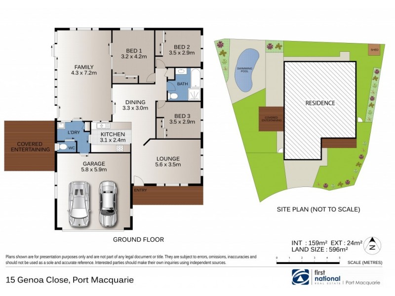 15 Genoa Close, Port Macquarie NSW 2444 Floorplan