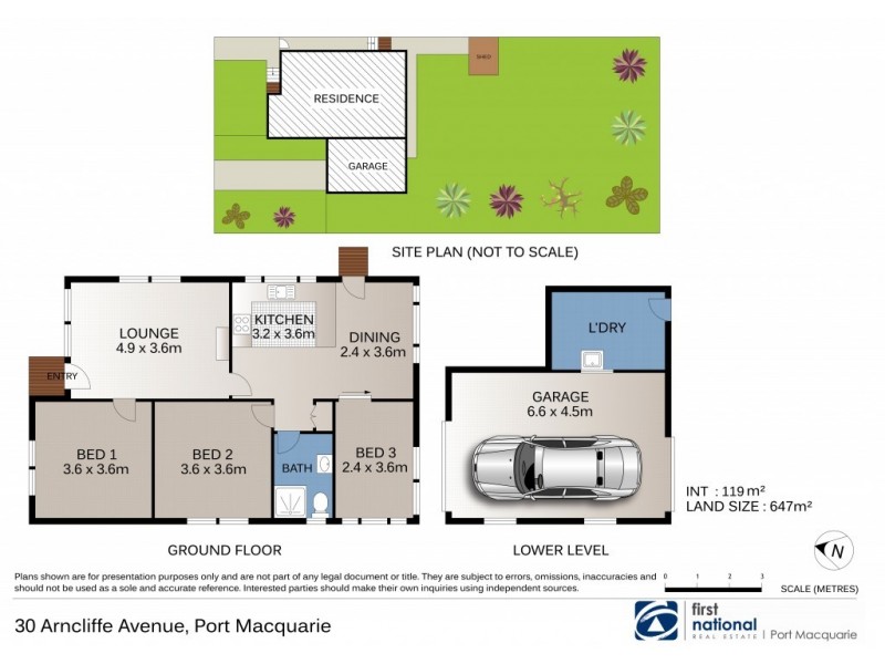 30 Arncliffe Avenue, Port Macquarie NSW 2444 Floorplan