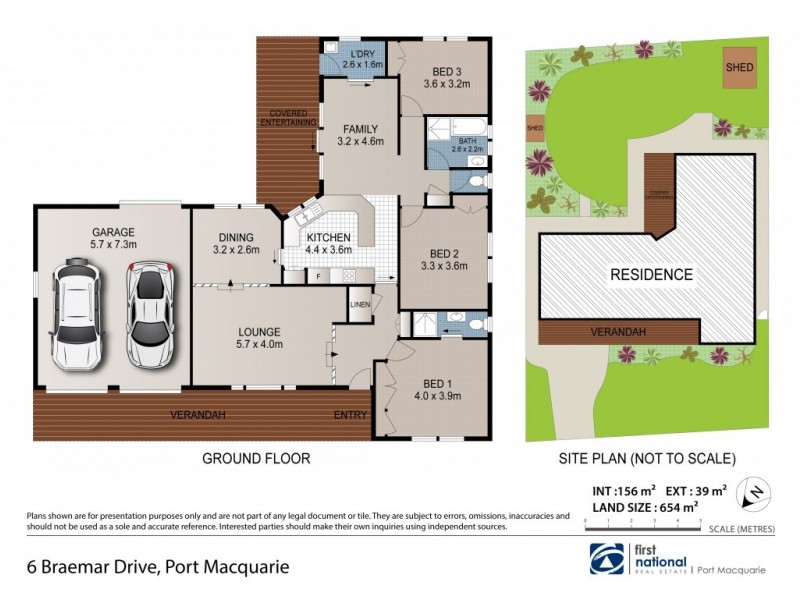 6 Braemar Drive, Port Macquarie NSW 2444 Floorplan