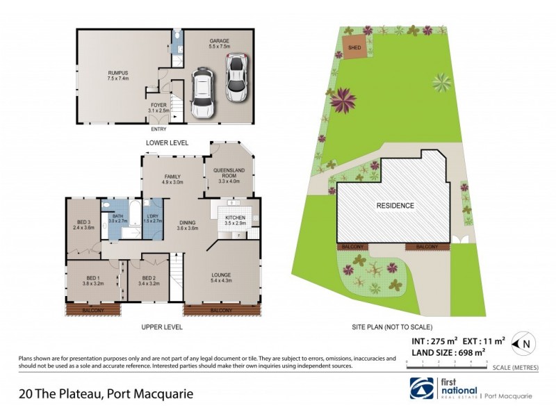 20 The Plateau, Port Macquarie NSW 2444 Floorplan