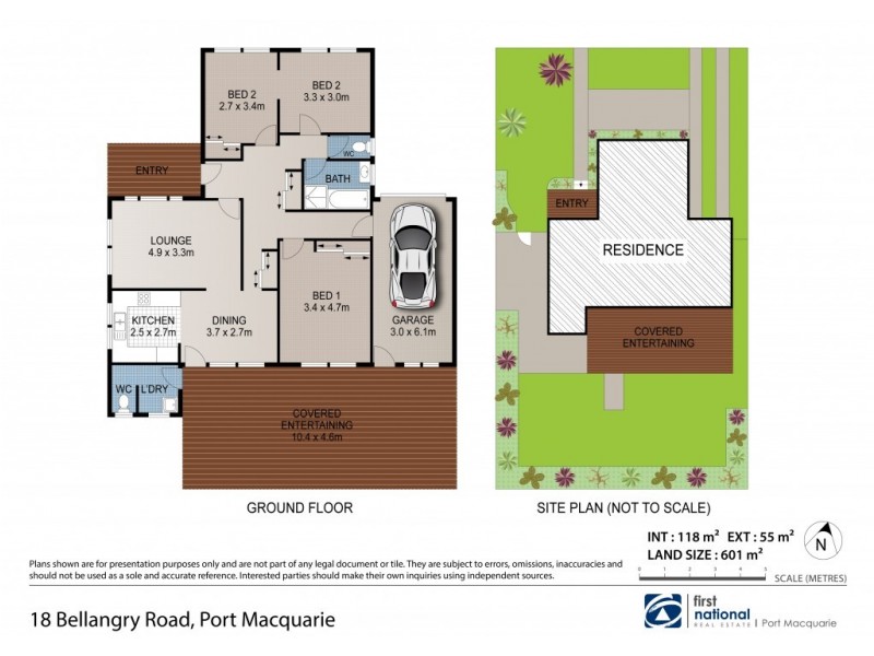 18 Bellangry Road, Port Macquarie NSW 2444 Floorplan