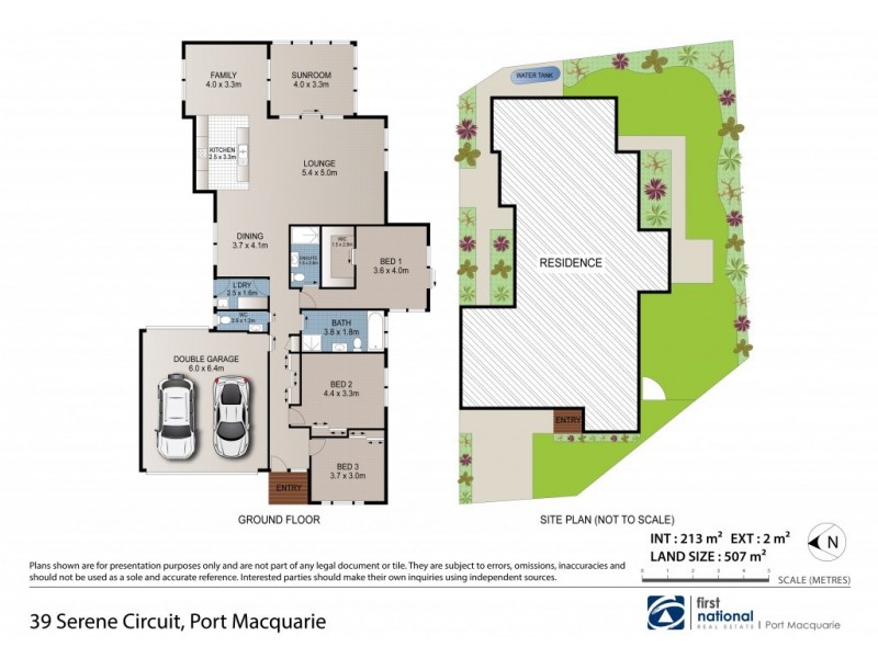 39 Serene Circuit, Port Macquarie NSW 2444 Floorplan