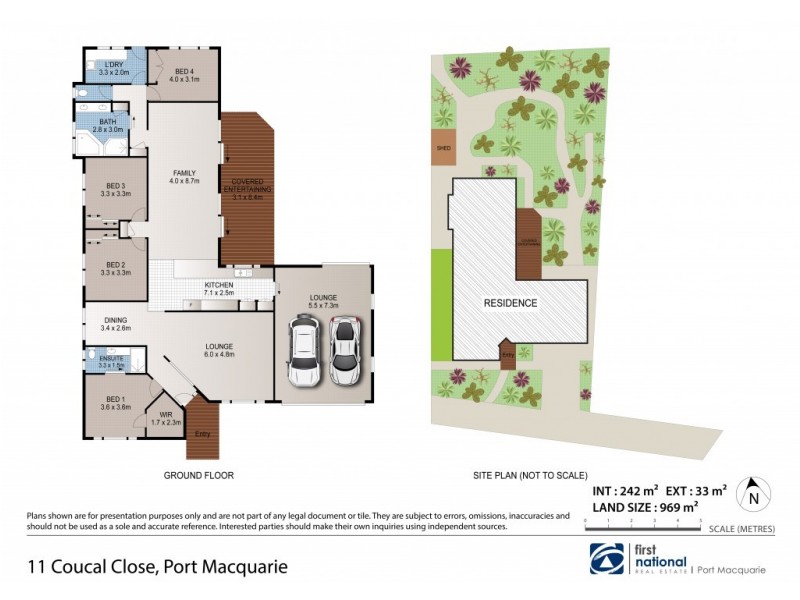 11 Coucal Close, Port Macquarie NSW 2444 Floorplan