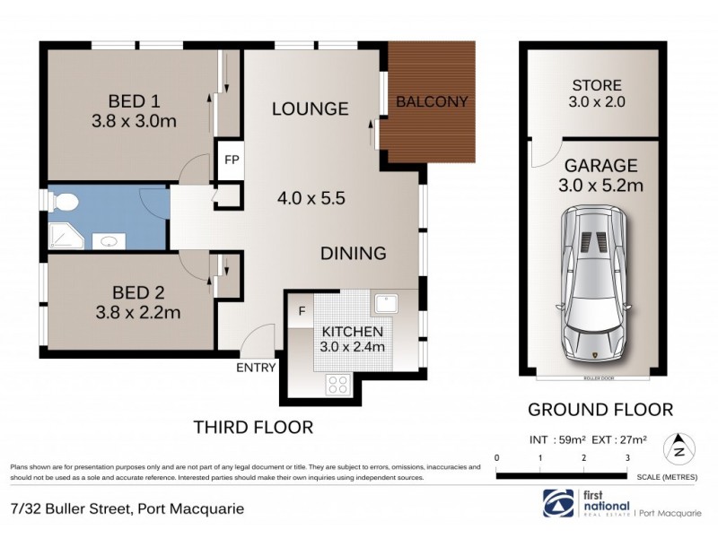 7/32 Buller Street, Port Macquarie NSW 2444 Floorplan