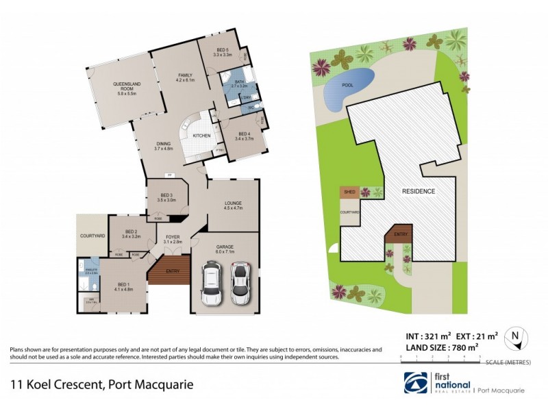 11 Koel Crescent, Port Macquarie NSW 2444 Floorplan