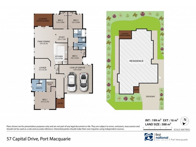 57 Capital Drive, Port Macquarie NSW 2444 Floorplan