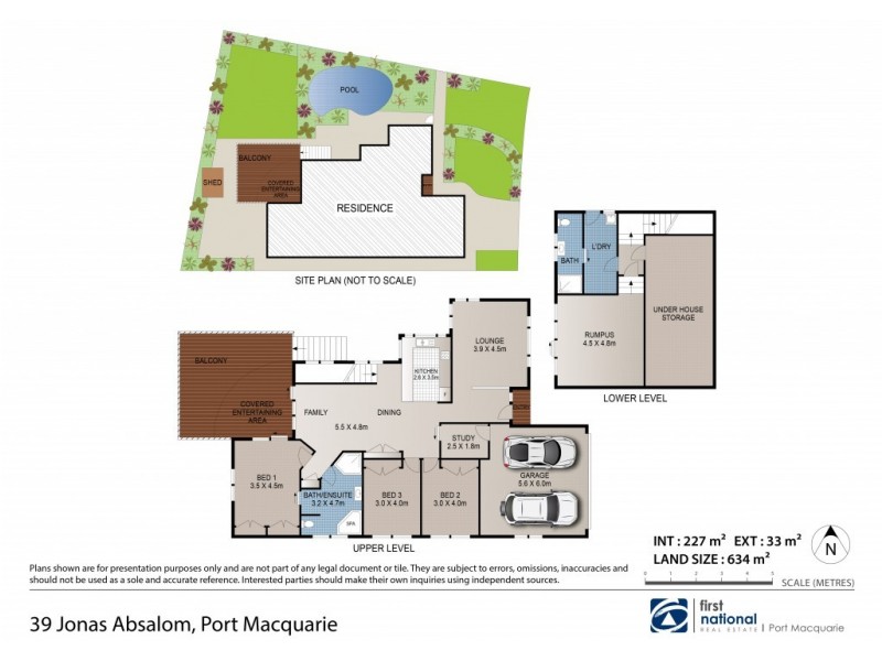 39 Jonas Absalom Drive, Port Macquarie NSW 2444 Floorplan