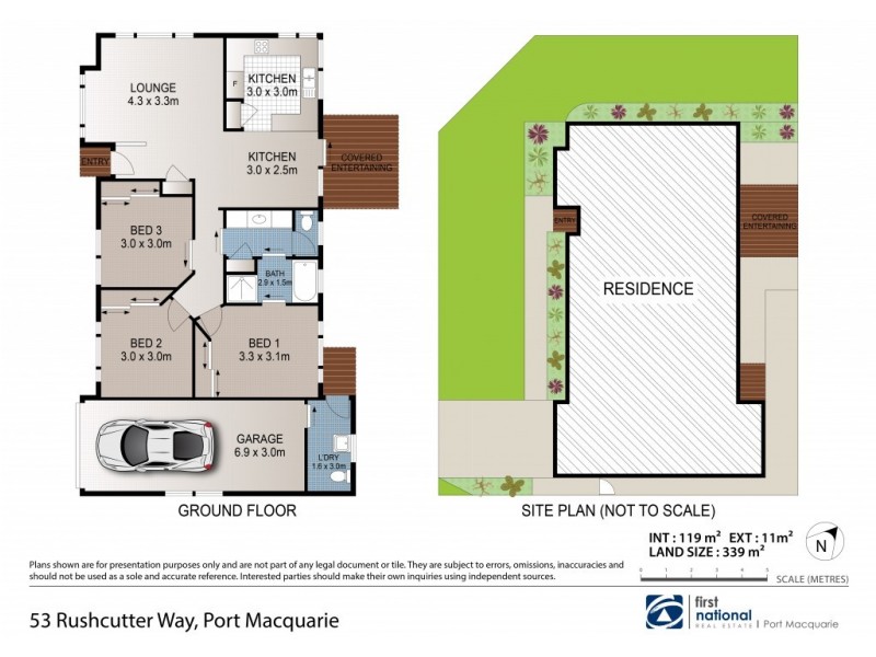 53 Rushcutter Way, Port Macquarie NSW 2444 Floorplan