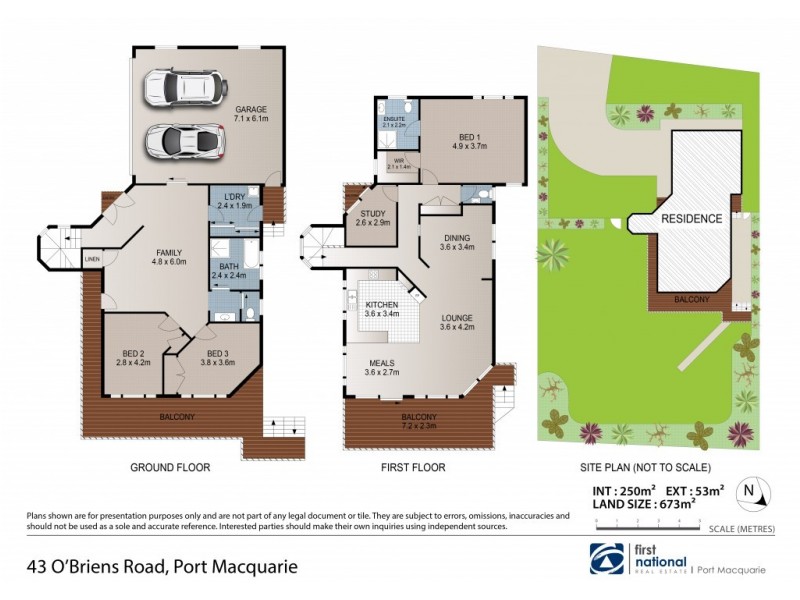 43 O’Briens Road, Port Macquarie NSW 2444 Floorplan