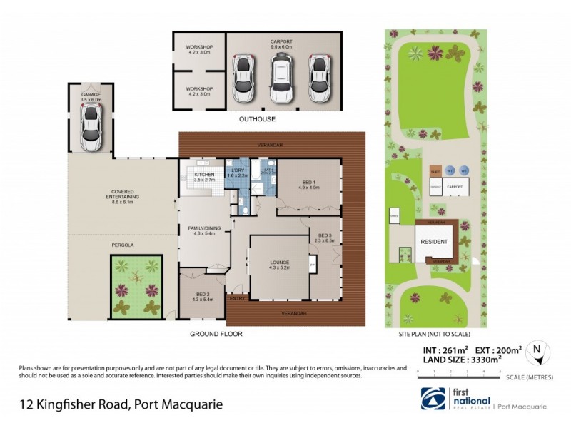 12 Kingfisher Road, Port Macquarie NSW 2444 Floorplan