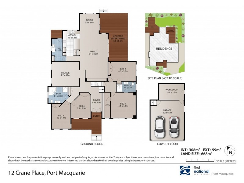 12 Crane Place, Port Macquarie NSW 2444 Floorplan