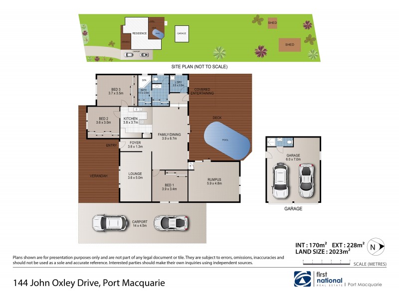 144 John Oxley Drive, Port Macquarie NSW 2444 Floorplan