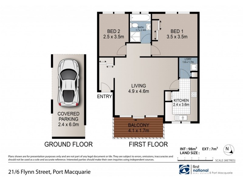 21/6-12 Flynn Street, Port Macquarie NSW 2444 Floorplan