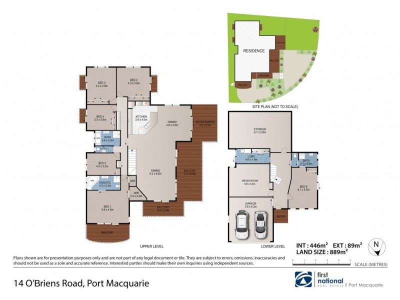 14 O’Briens Road, Port Macquarie NSW 2444 Floorplan