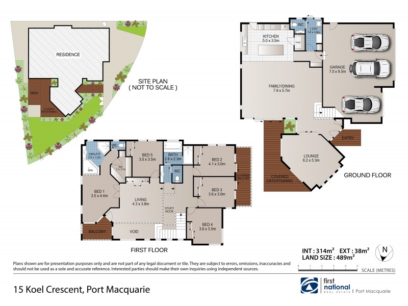 15 Koel Crescent, Port Macquarie NSW 2444 Floorplan