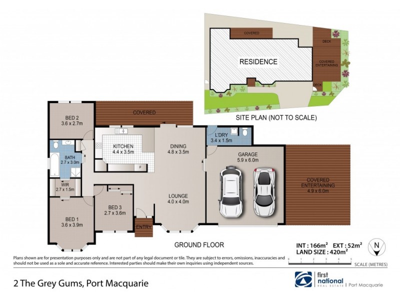 2 The Grey Gums, Port Macquarie NSW 2444 Floorplan