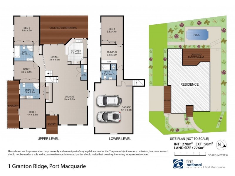 1 Granton Ridge, Port Macquarie NSW 2444 Floorplan
