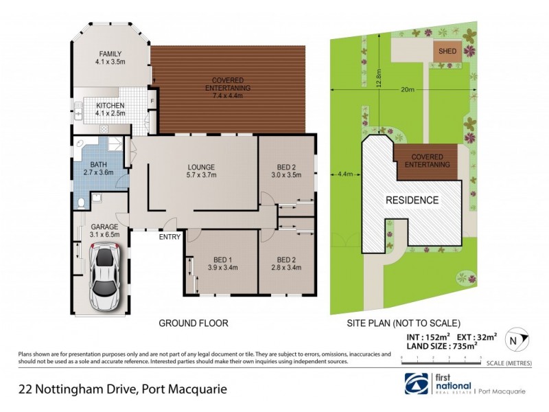22 Nottingham Drive, Port Macquarie NSW 2444 Floorplan