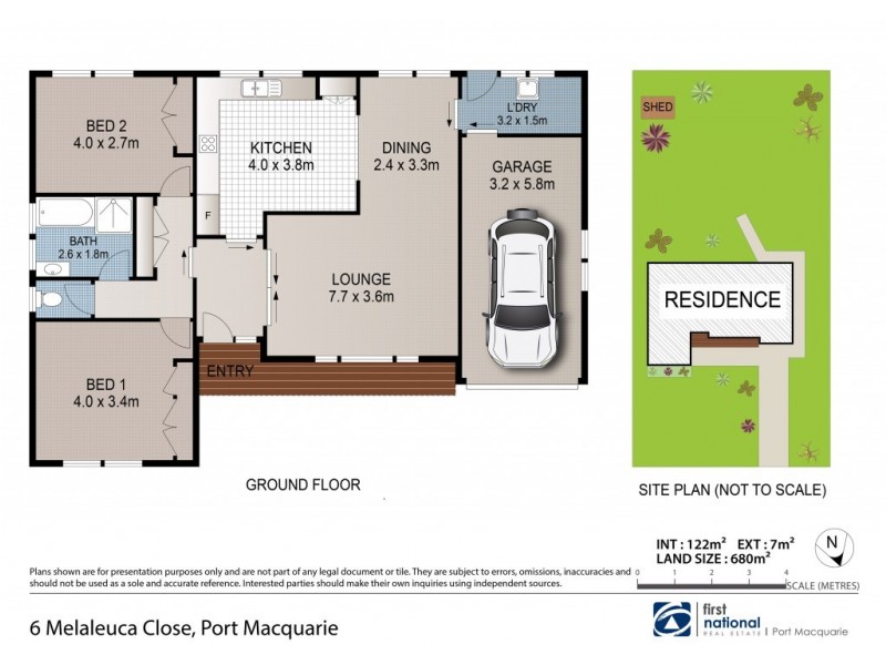 6 Melaleuca Close, Port Macquarie NSW 2444 Floorplan