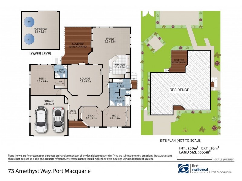73 Amethyst Way, Port Macquarie NSW 2444 Floorplan