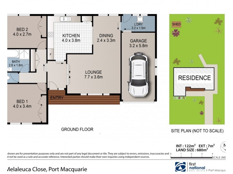 6 Melaleuca Close, Port Macquarie NSW 2444 Floorplan