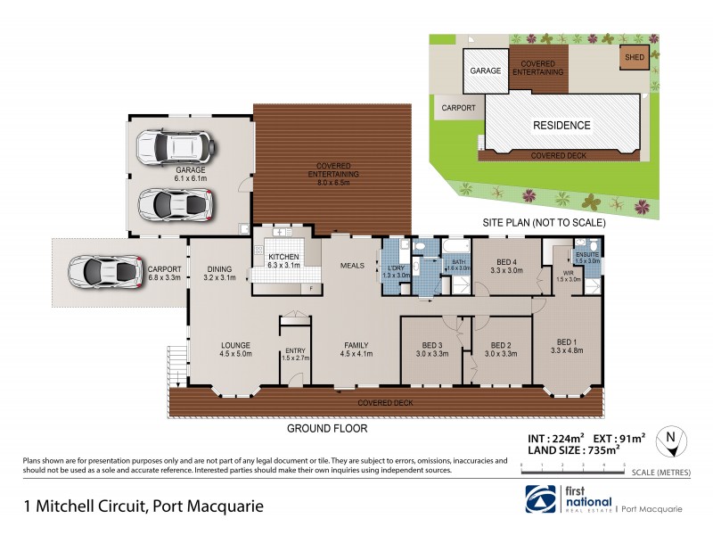 1 Mitchell Circuit, Port Macquarie NSW 2444 Floorplan