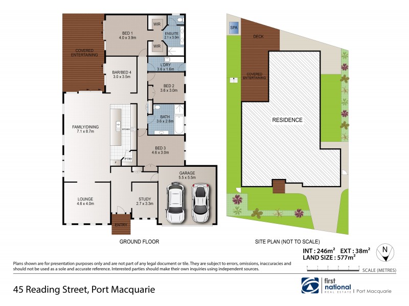 45 Reading Street, Port Macquarie NSW 2444 Floorplan