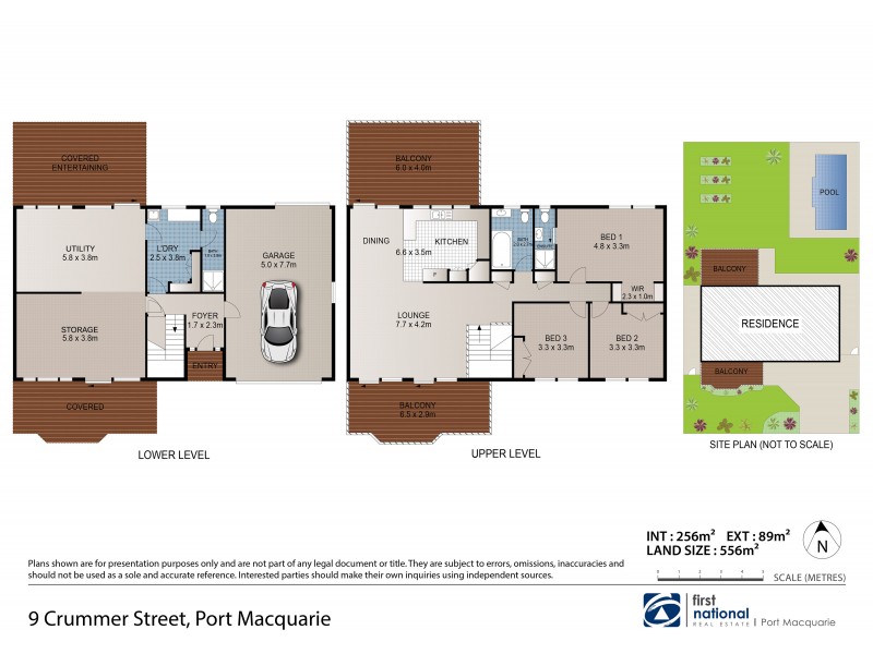 9 Crummer Street, Port Macquarie NSW 2444 Floorplan