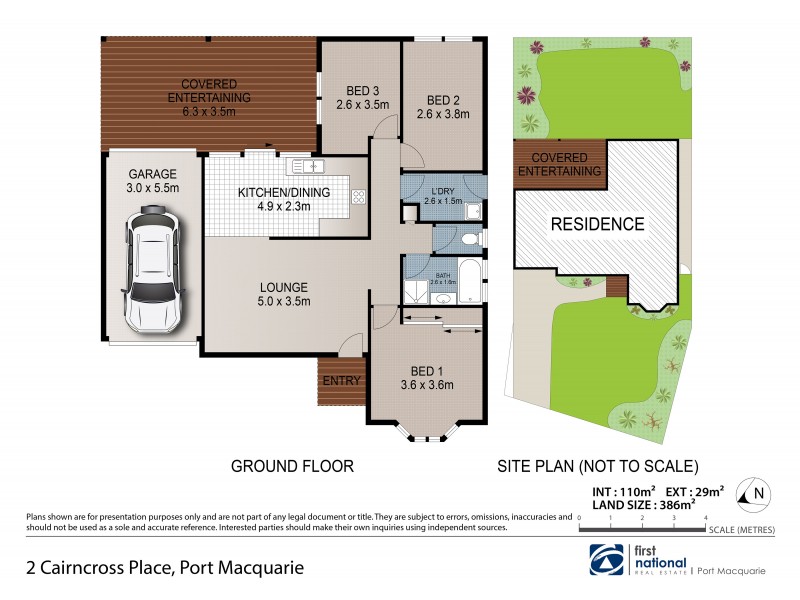 2 Cairncross Place, Port Macquarie NSW 2444 Floorplan
